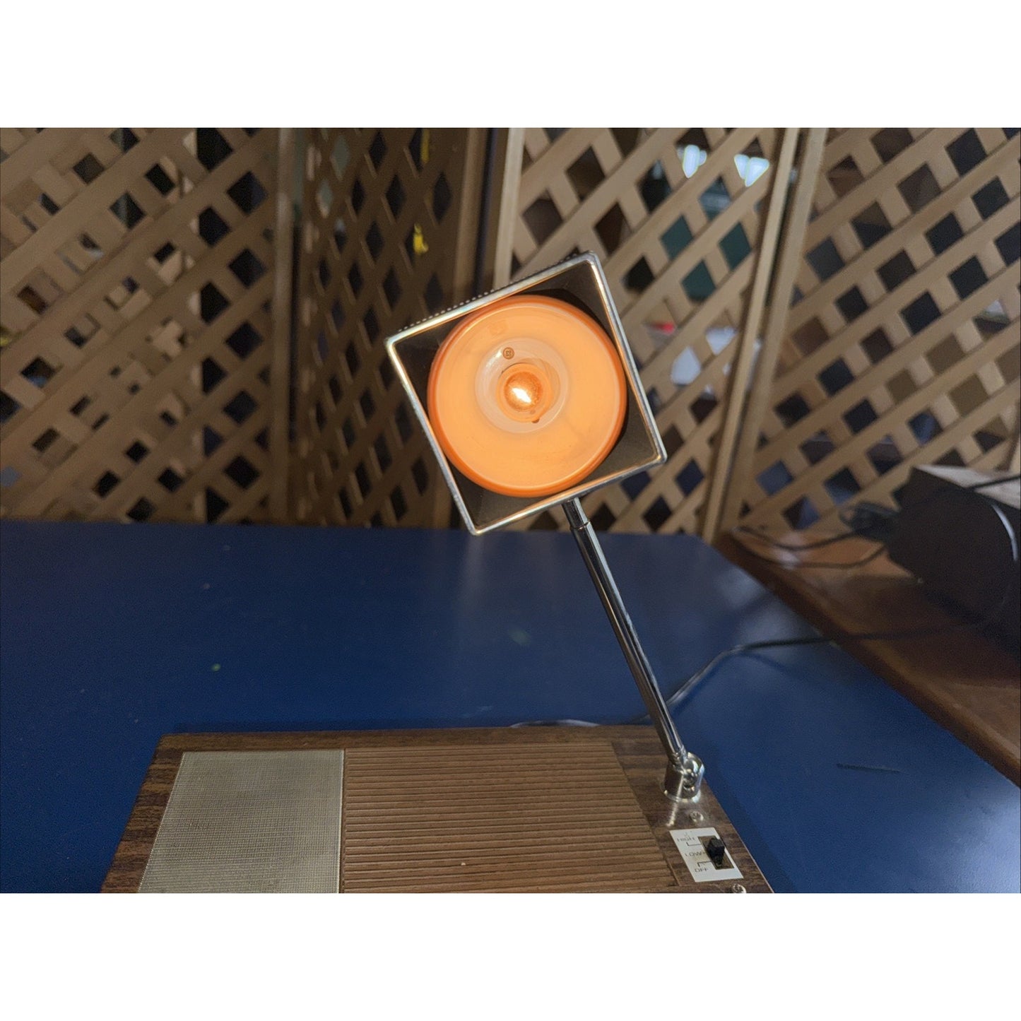 Vintage Penncrest Solid State Radio Model 3080 With Lamp Alarm Will Not Set