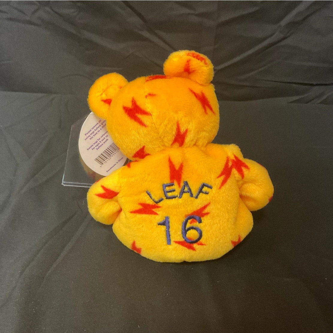 Salvino's Bammers Chargers Ryan Leaf Plush Bear