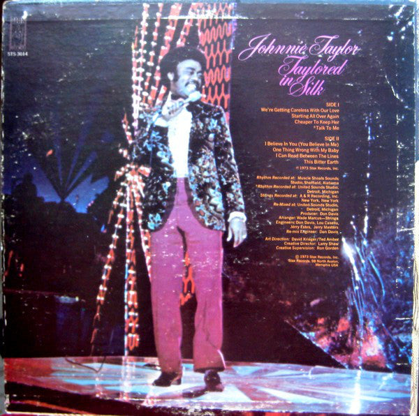 Johnnie Taylor : Taylored In Silk (LP,Album)