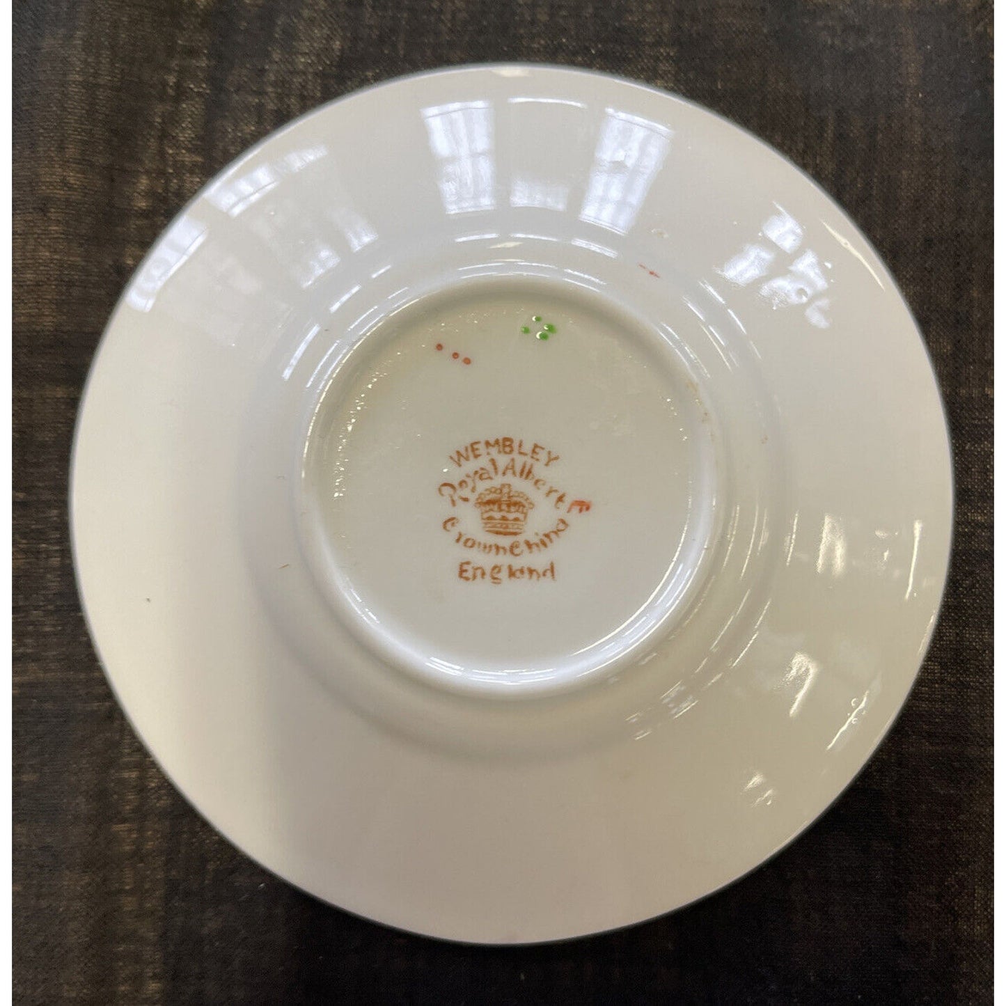 Royal Albert Wembley Demitasse Cup and Saucer