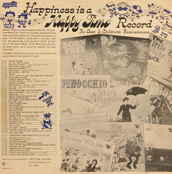 The Children's Chorus & Orchestra, Bill Heyer, Jane A. Johnston : The Sound Of Music (LP,Album)