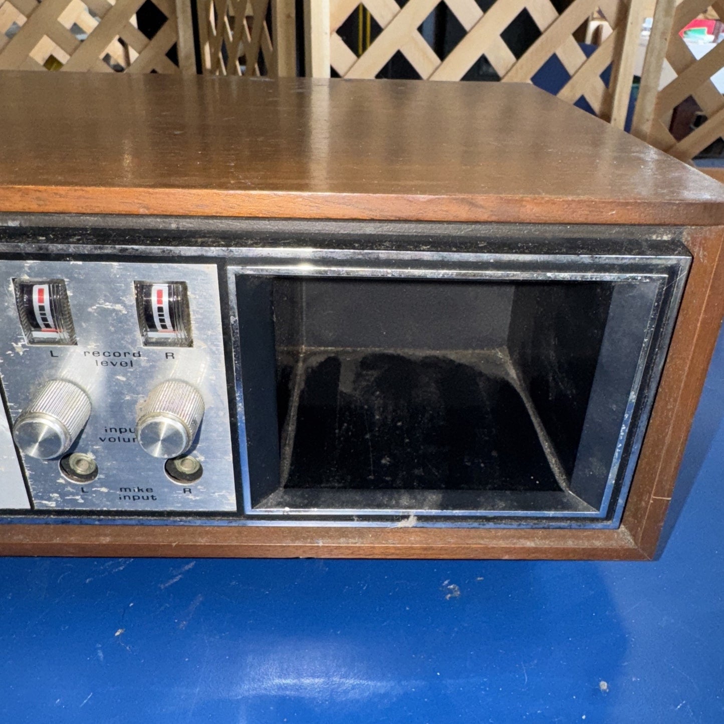 Vtg Zenith E-637W Solid State Cassette Tape Recorder Stereophonic Works