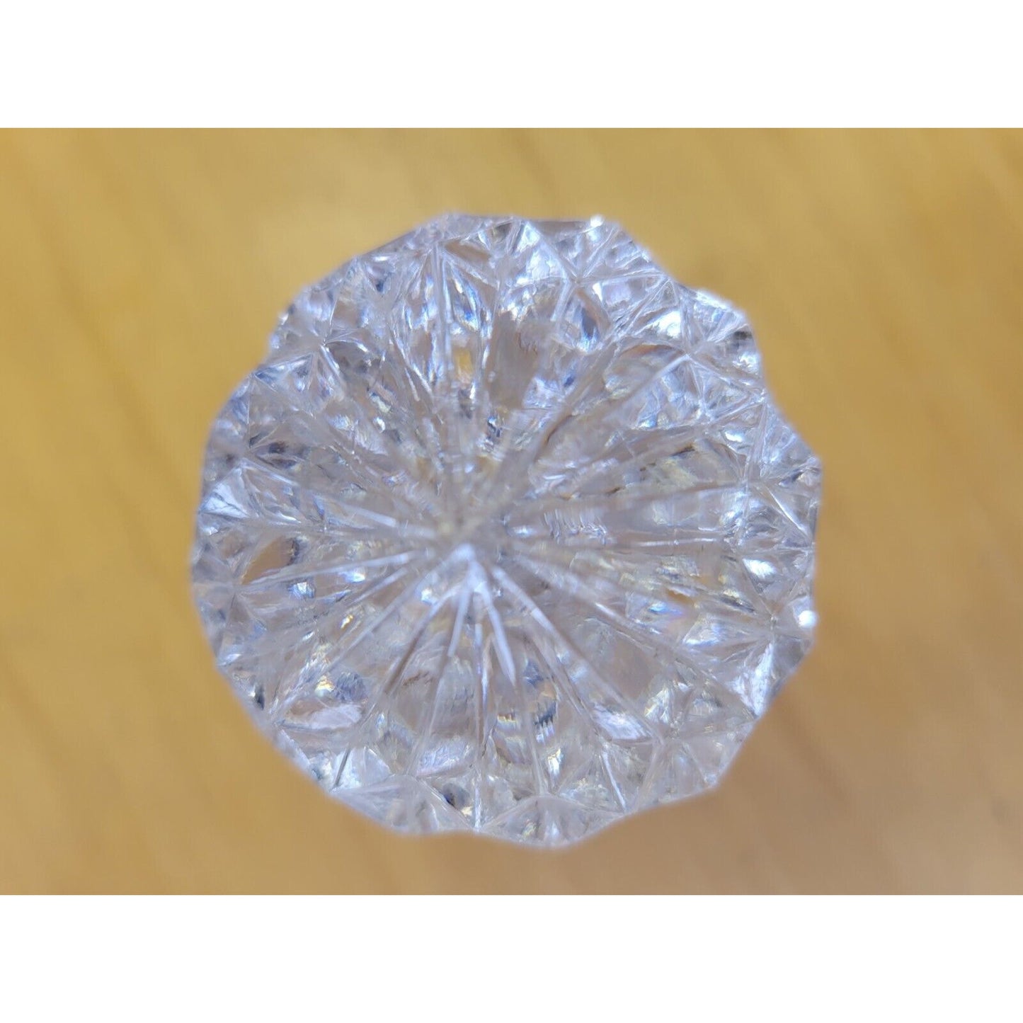 Vintage Crystal Cut Glass Wine Decanter