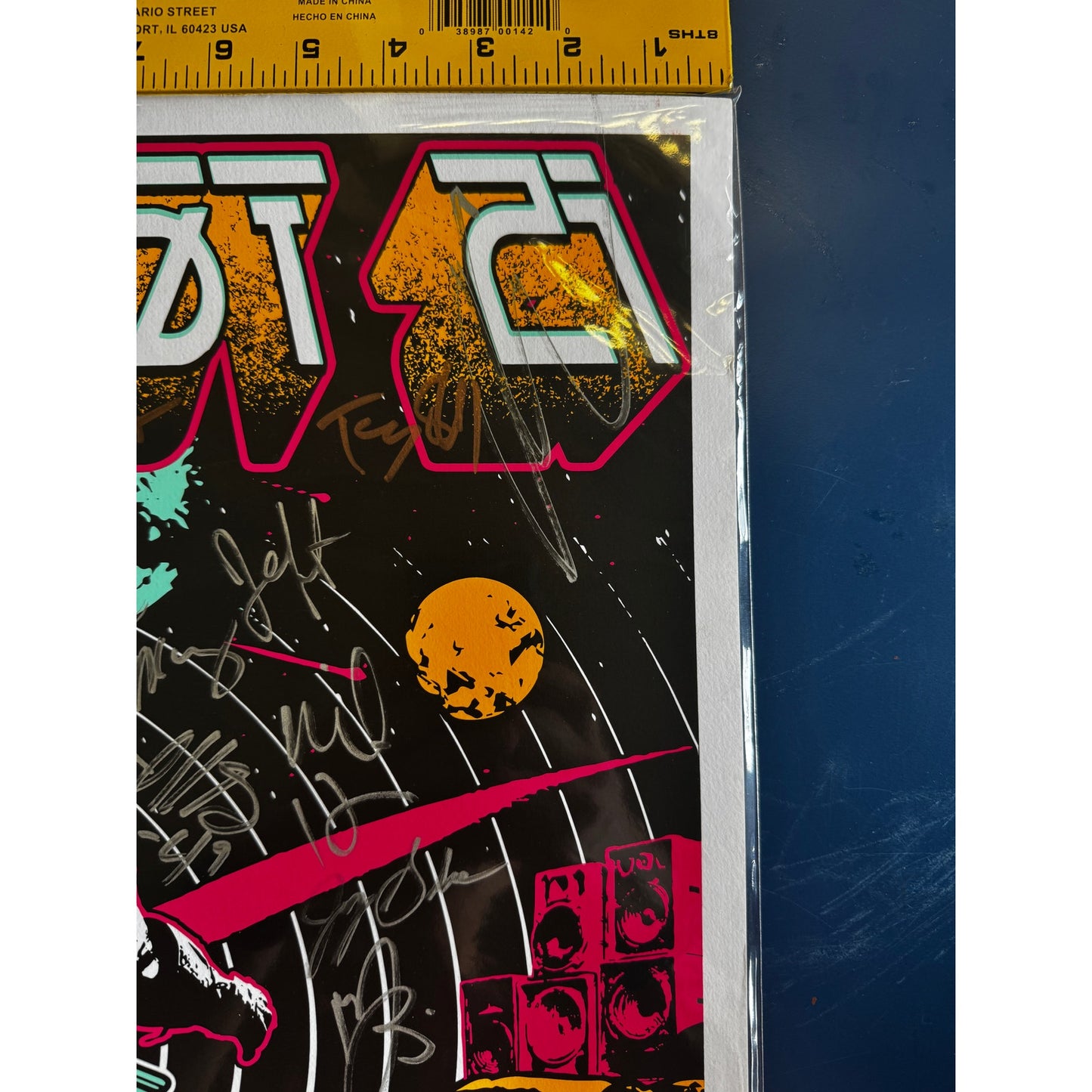 Floyd Fest Odyssey Poster – Signed by Artists – July 21–25, 2021 – 24x18