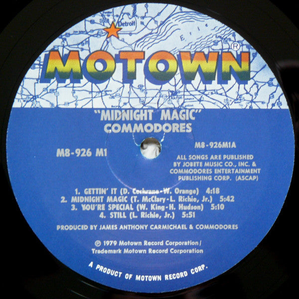 Commodores : Midnight Magic (LP,Album)
