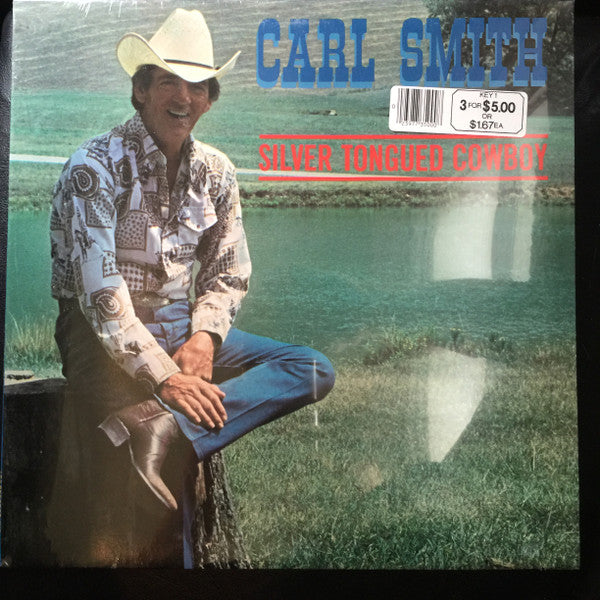 Carl Smith (3) : Silver Tongued Cowboy (LP,Album,Stereo)