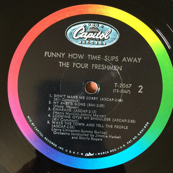 The Four Freshmen : Funny How Time Slips Away (LP,Album,Mono)