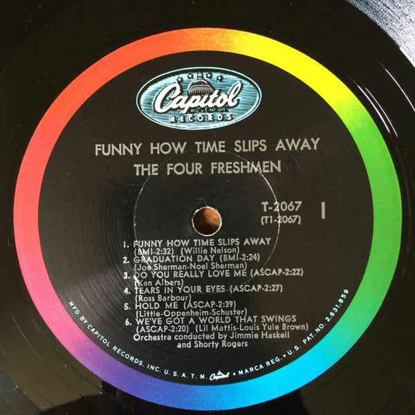 The Four Freshmen : Funny How Time Slips Away (LP,Album,Mono)