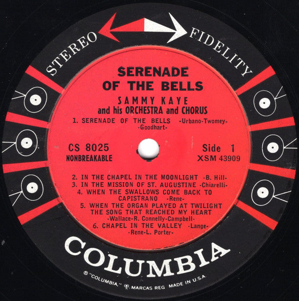 Sammy Kaye And His Orchestra : Serenade of the Bells (LP,Stereo)