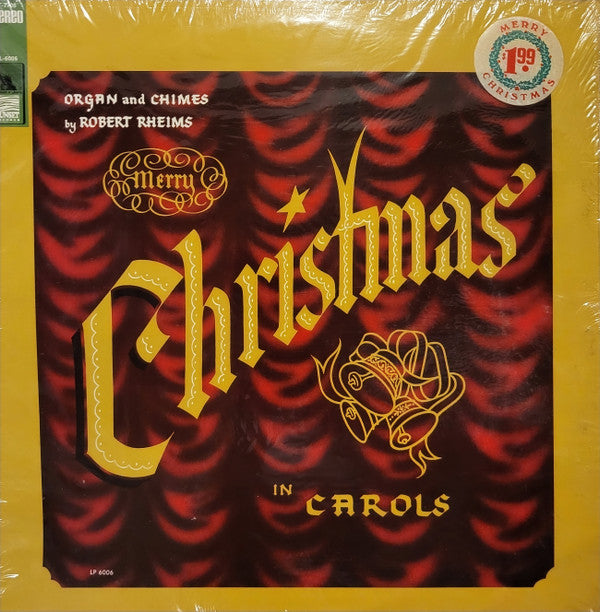Robert Rheims : Merry Christmas In Carols (LP,Album,Stereo)