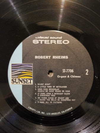 Robert Rheims : Merry Christmas In Carols (LP,Album,Stereo)