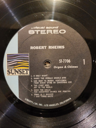 Robert Rheims : Merry Christmas In Carols (LP,Album,Stereo)