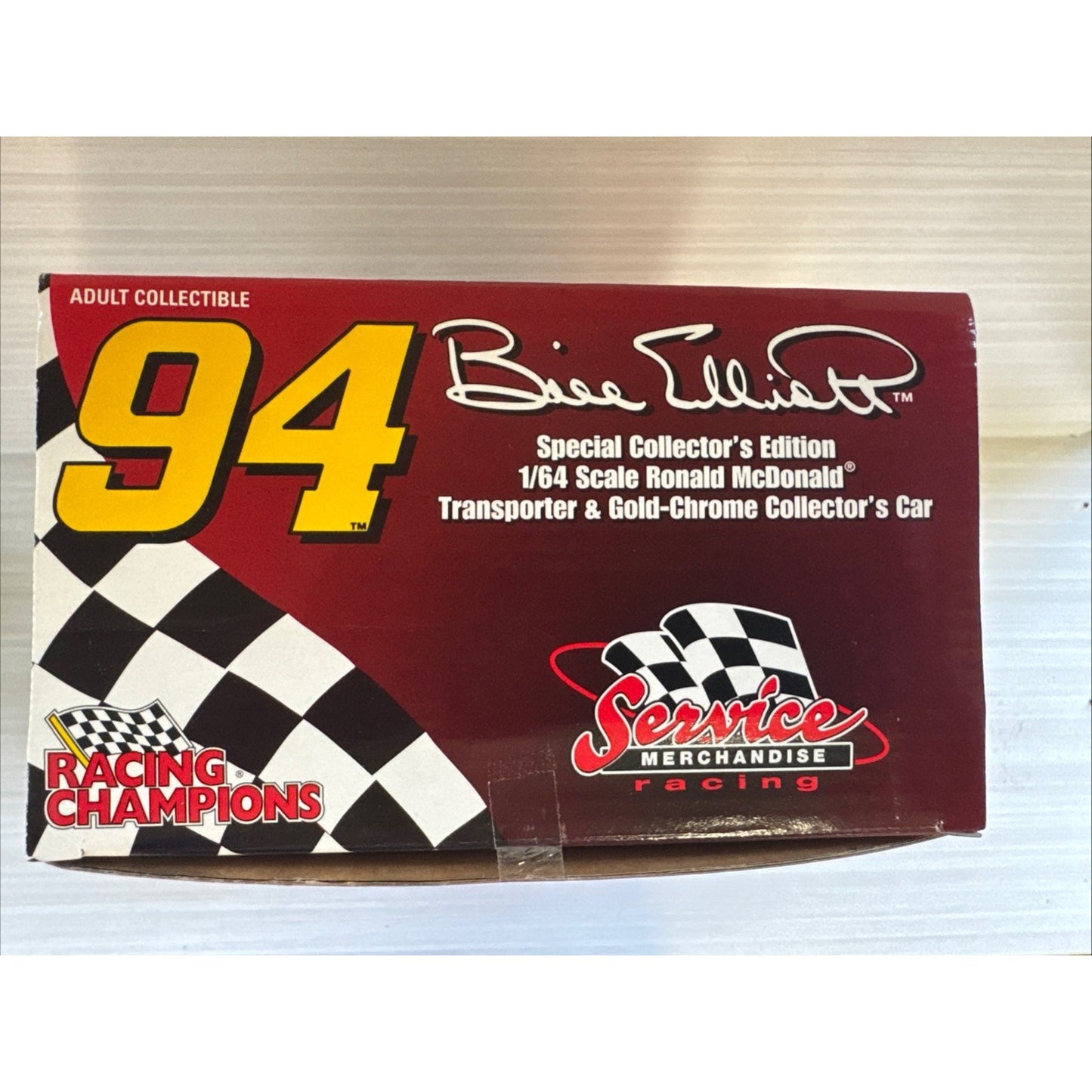1998 Racing Champions 1:64 Bill Elliott #94 McDonald's Car & Transporter â NIB