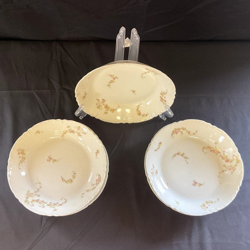 Haviland Limoges Soup Bowls circa 1889-1931 - Set of 5
