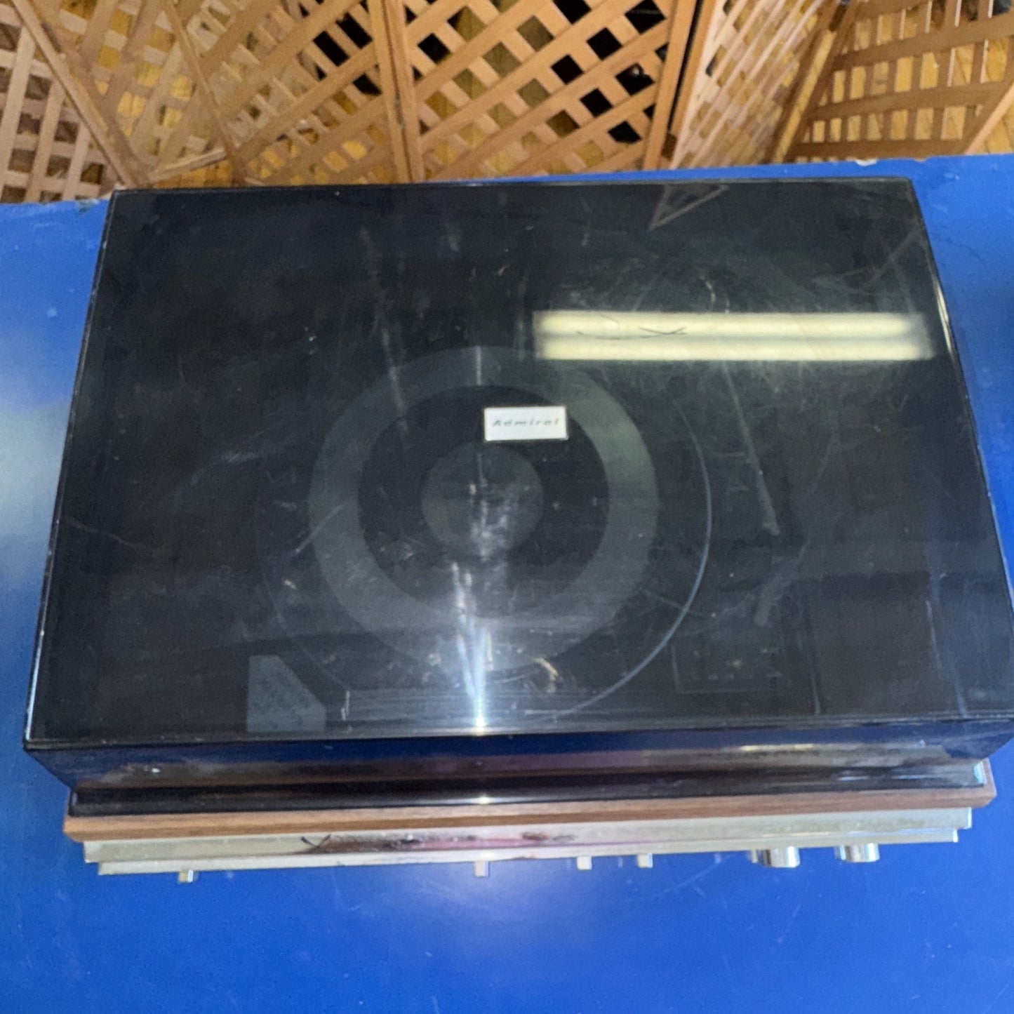 Vintage Admiral SC 1141 Am/Fm turntable 8 Track Player