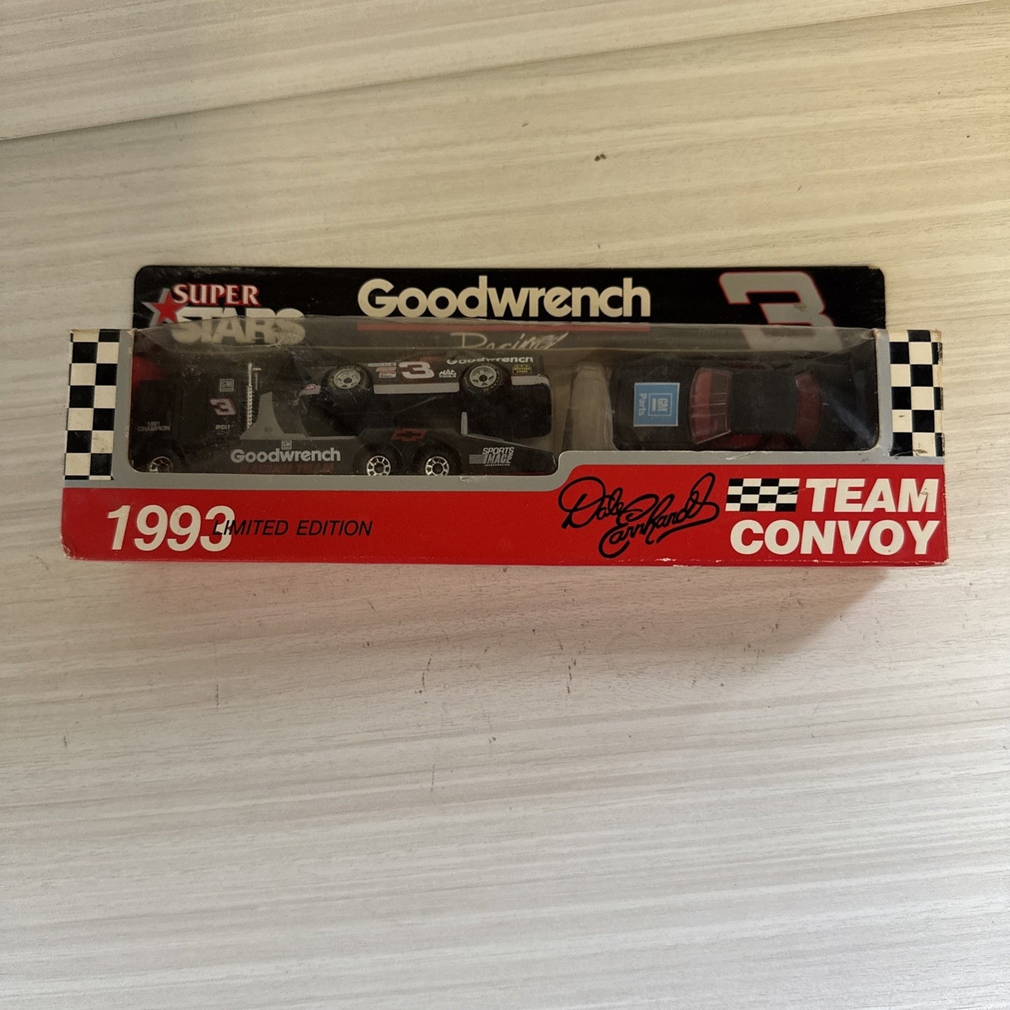 1993 Racing Champions 1:64 #3 Dale Earnhardt Goodwrench Transporter – NIB NASCAR