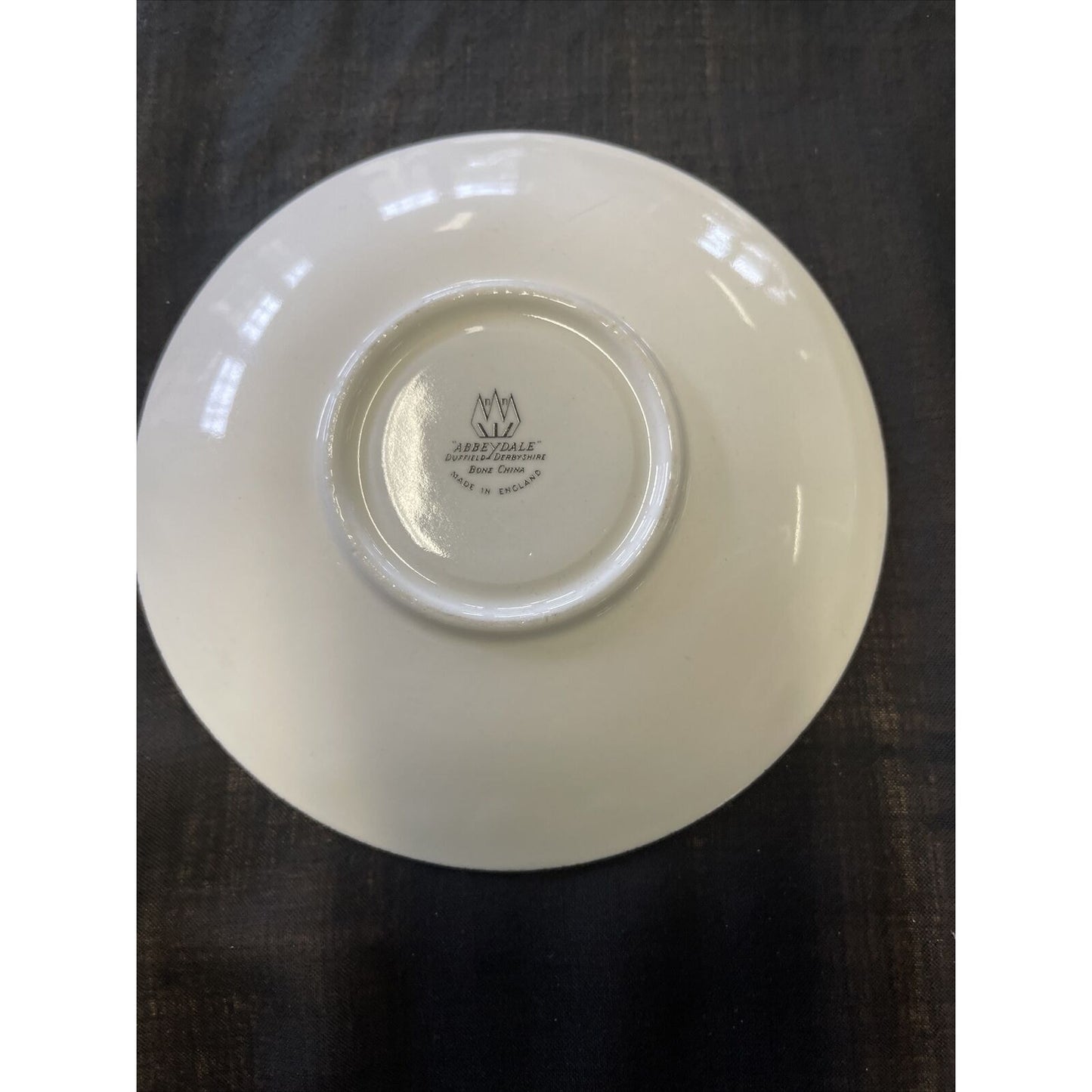 Abbeydale Hand Painted Floral Pattern Coffee Cup and Saucer circa 1960's
