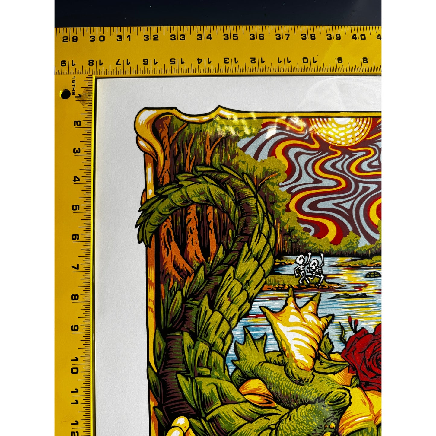 24"x18"-Dead & Co-Amway Center-12-07-17-Orlando-AJ Masthay-Signed-590/700-Poster