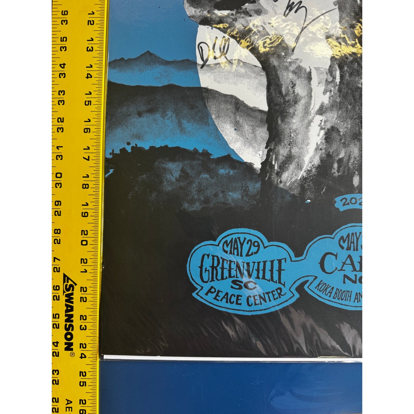 Ben Tod & Trampled by Turtles Tour Poster – Signed – May 29–31, 2024 – 24x18