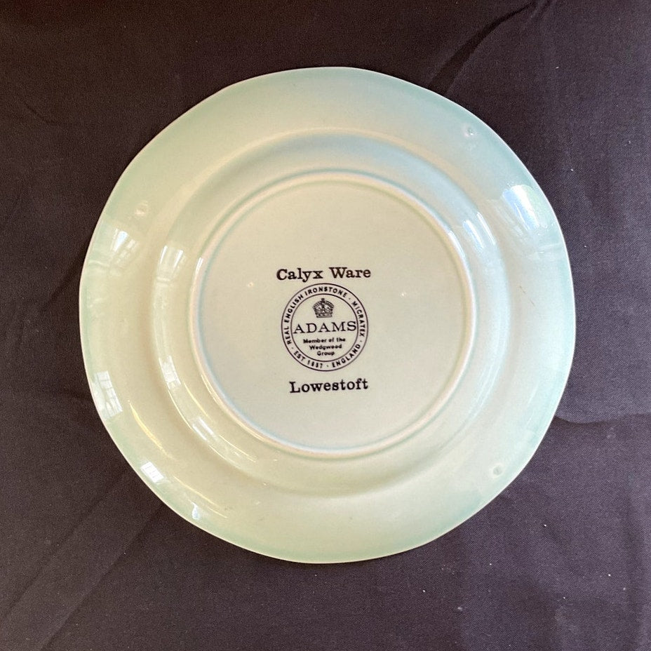 Adams Calyx Ware Lowestoft Bread & Butter Plates - Set of 5