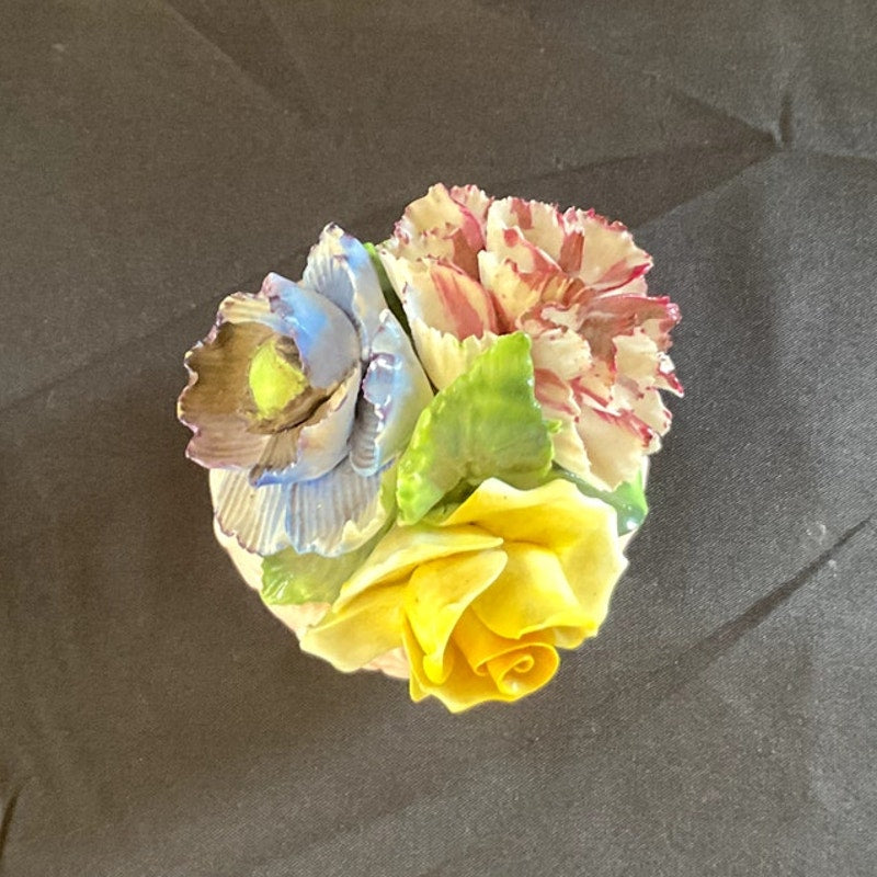 Vintage Radnor Bone China Flower Arrangement