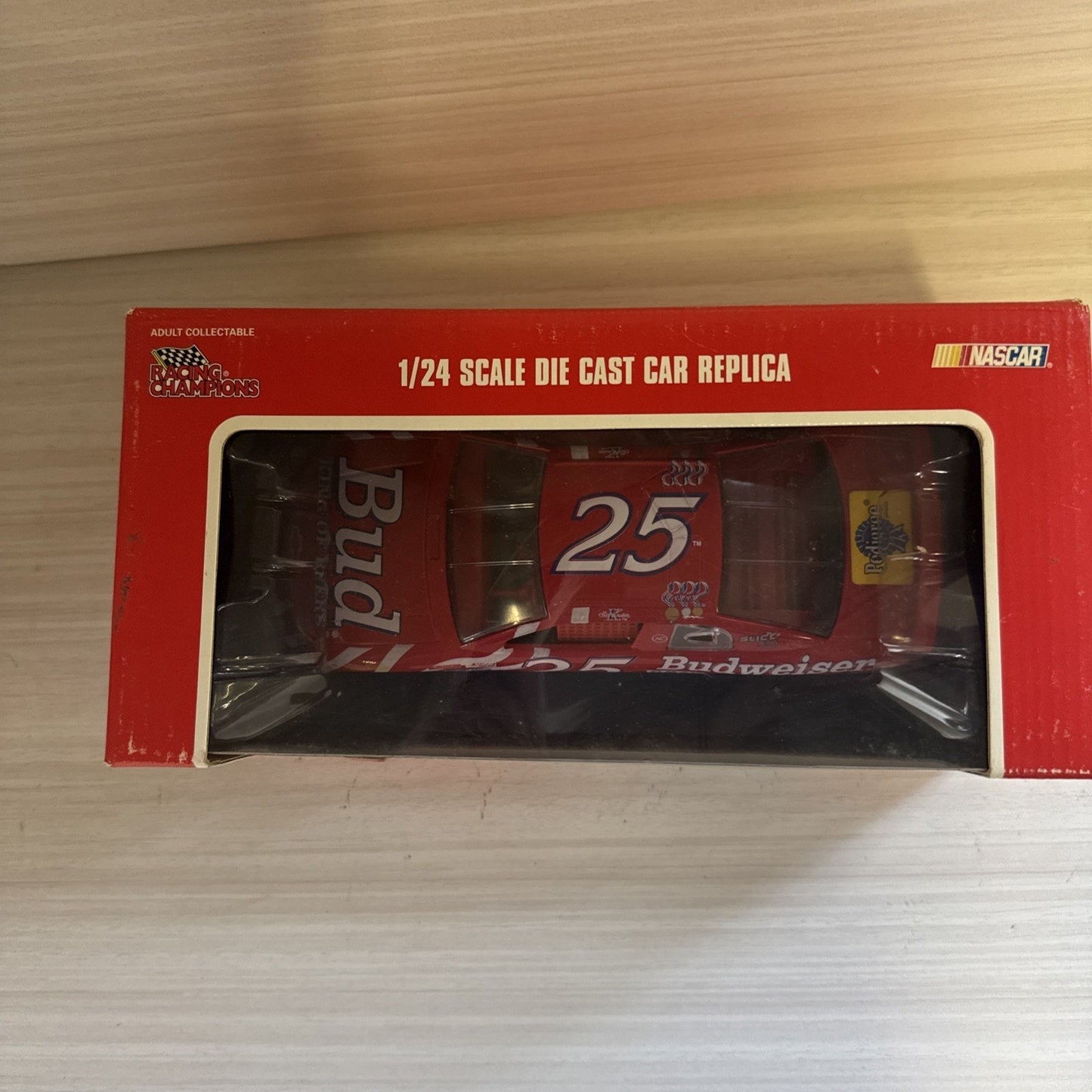1996 Racing Champions 1:24 Ken Schrader #25 Budweiser Monte Carlo – NIB NASCAR
