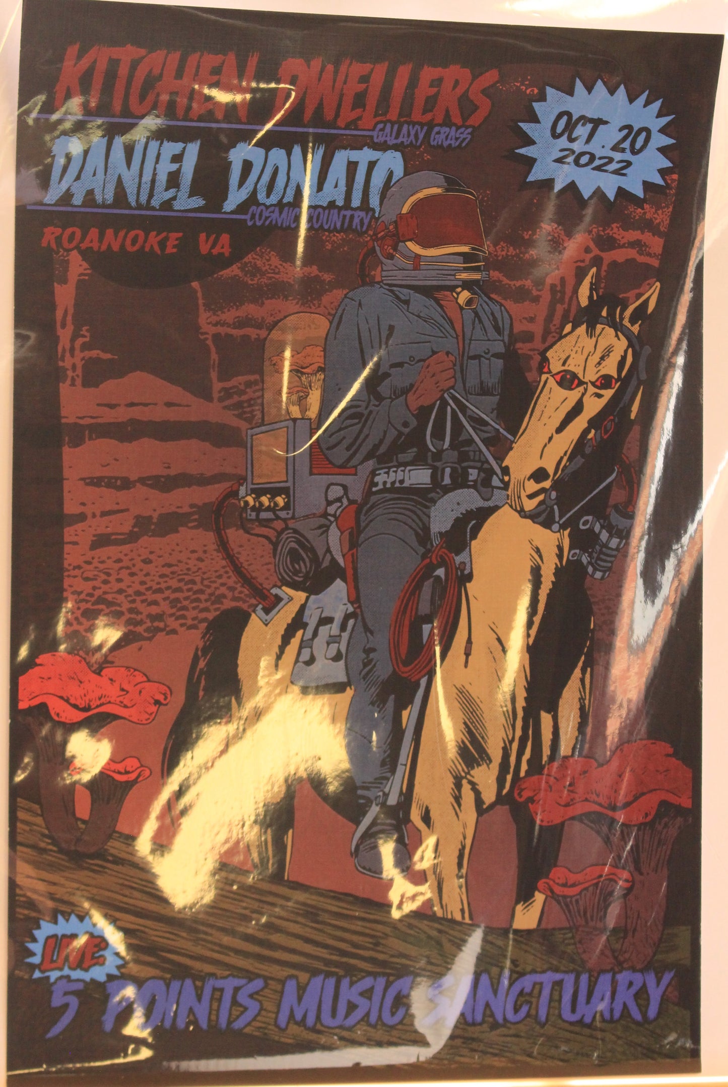 18"x12"-Kitchen Dwellers-5 Points Sanctuary-10-20-22-Rke, Va-Brian Cheek-Poster