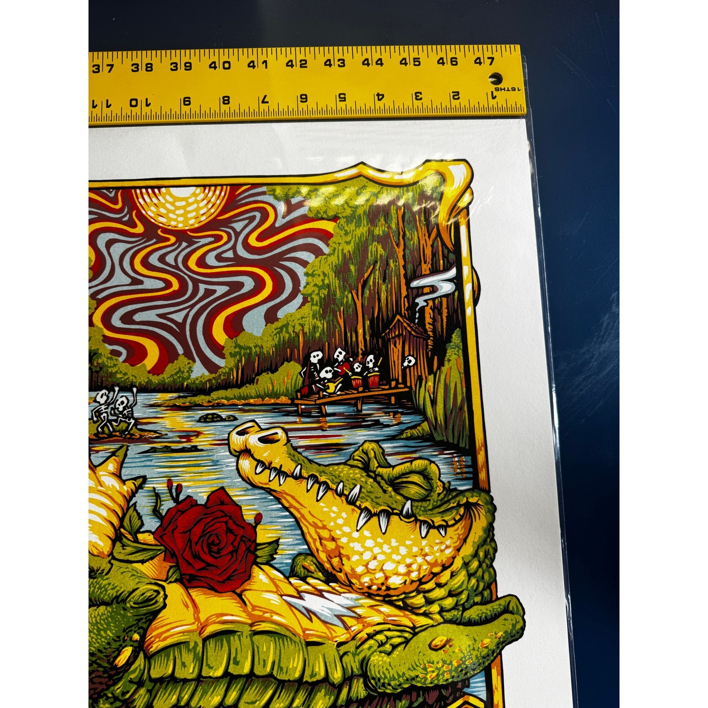 24"x18"-Dead & Co-Amway Center-12-07-17-Orlando-AJ Masthay-Signed-590/700-Poster