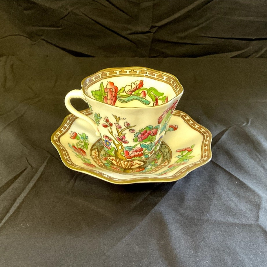 Coalport "Indian Tree" Tea cup & Saucer (Smaller)