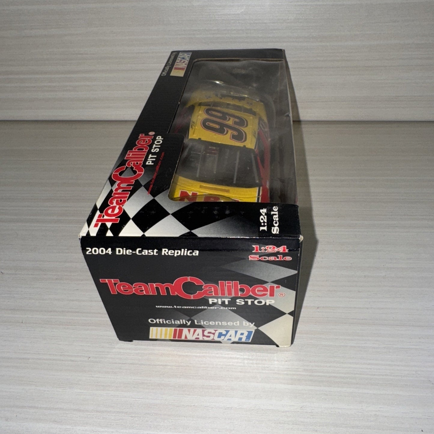 Jeff Burton #99 NBA All-Star 2004 Team Caliber 1:24 Diecast Pit Stop NIB