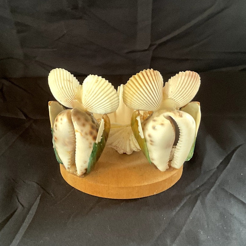 Sea Shell Owl Ring Holder
