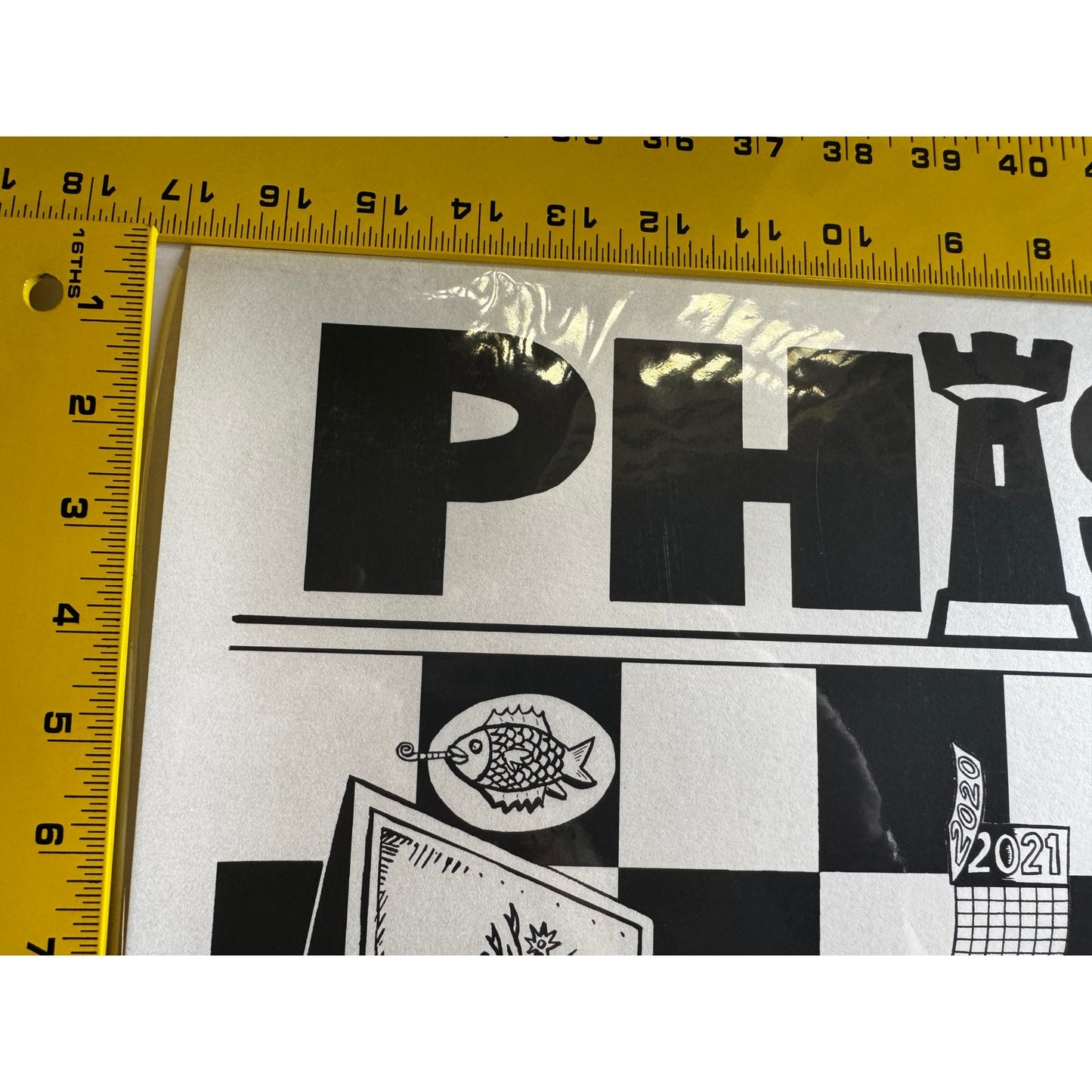 Phish 1995 Dinner & a Rematch Print – Pollock – Limited Edition – 15.5 x17