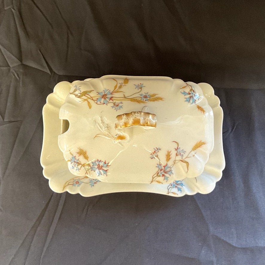 Antique Haviland Limoges Large Covered Serving Dish w/ Lid