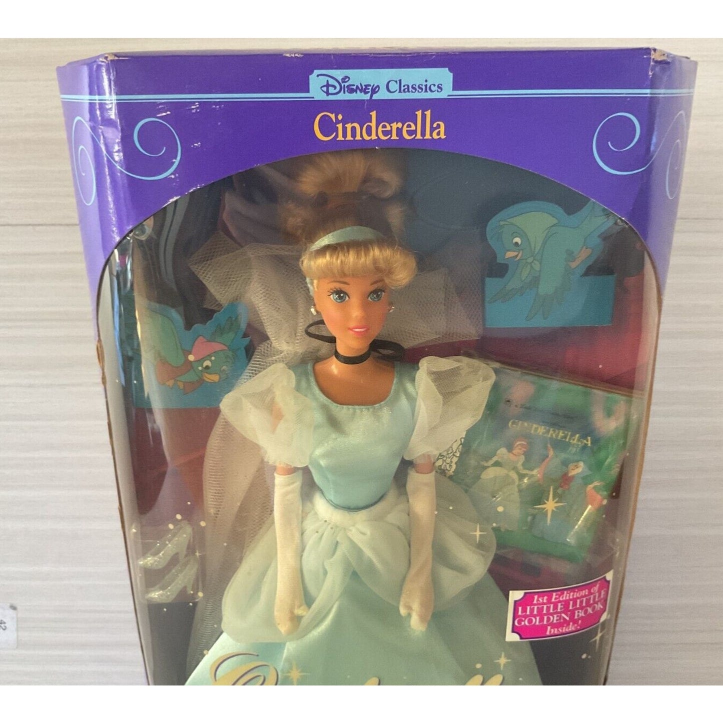 Vintage 1991 Disney Barbie Cinderella Doll (Unopened)