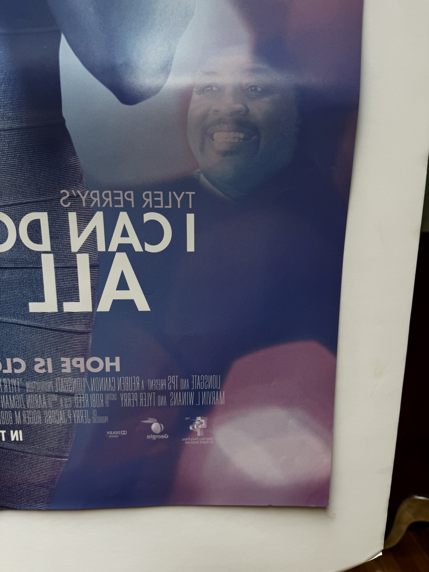 Tyler Perry's I Can Do Bad All By Myself (2009) original movie poster - detail