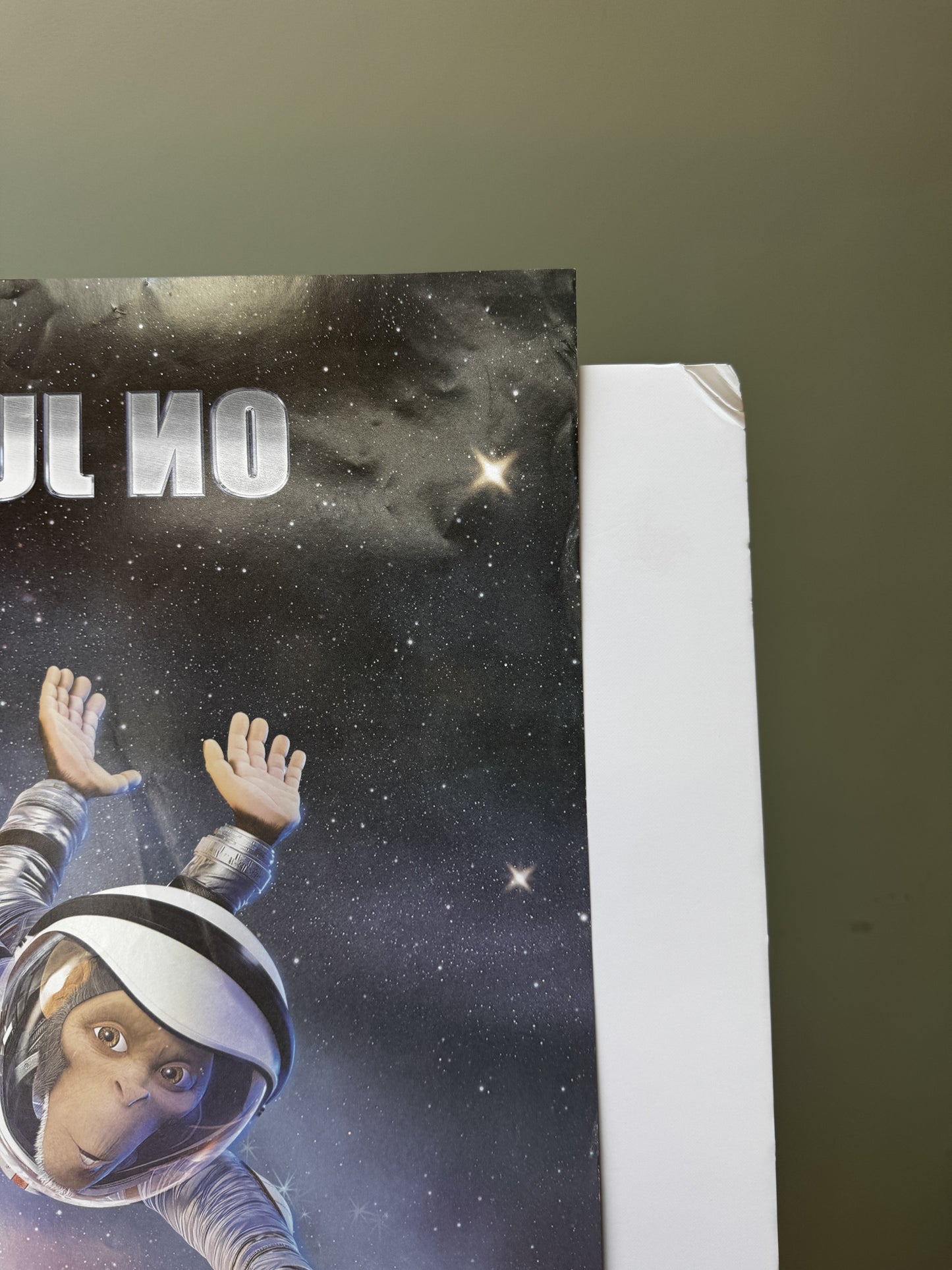 Space Chimps (2008) original movie poster - back_or_damage