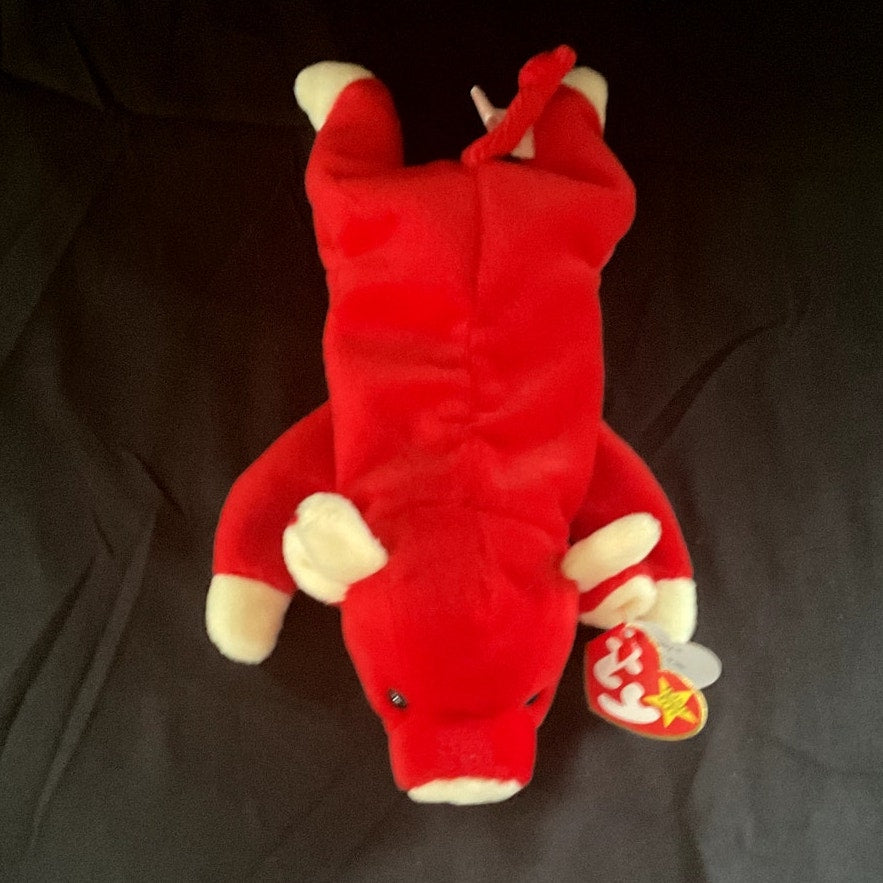 Vintage TY Beanie Baby - "Snort," 1995