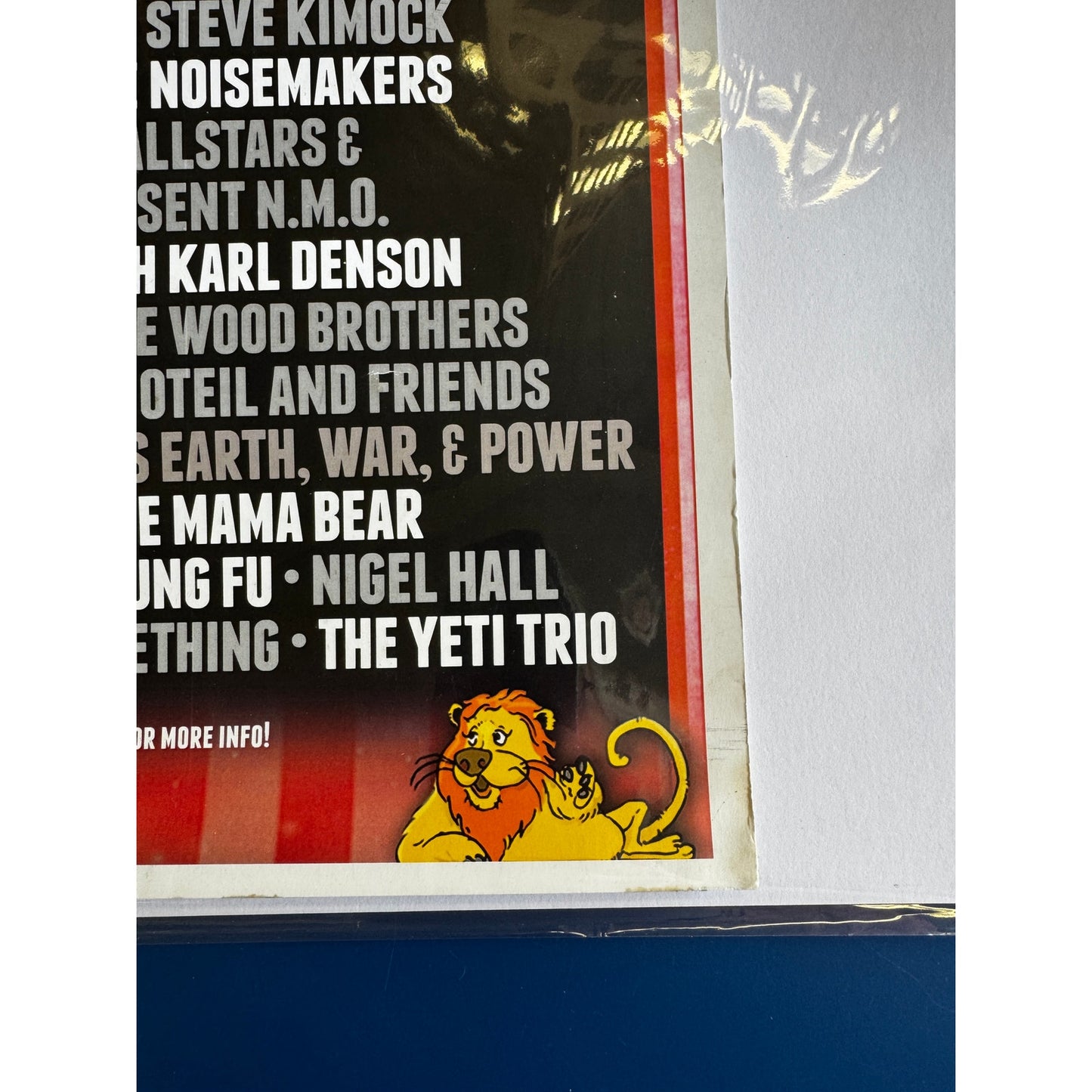 18.75"x13-Wanee Music Festival-Spirit of Suwannee Park-04-14-16-Live Oak-Poster