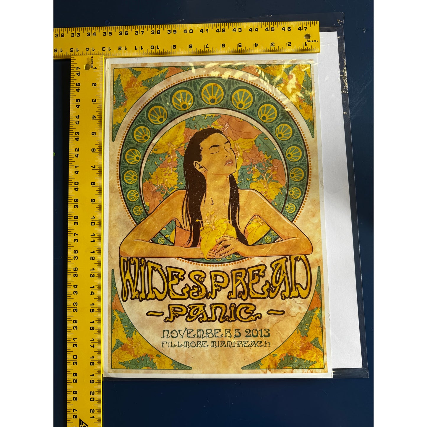 19"x13"-Widespread Panid-Filmore-11-05-13-Miami Beach-Chuck Sperry-Signed-Poster