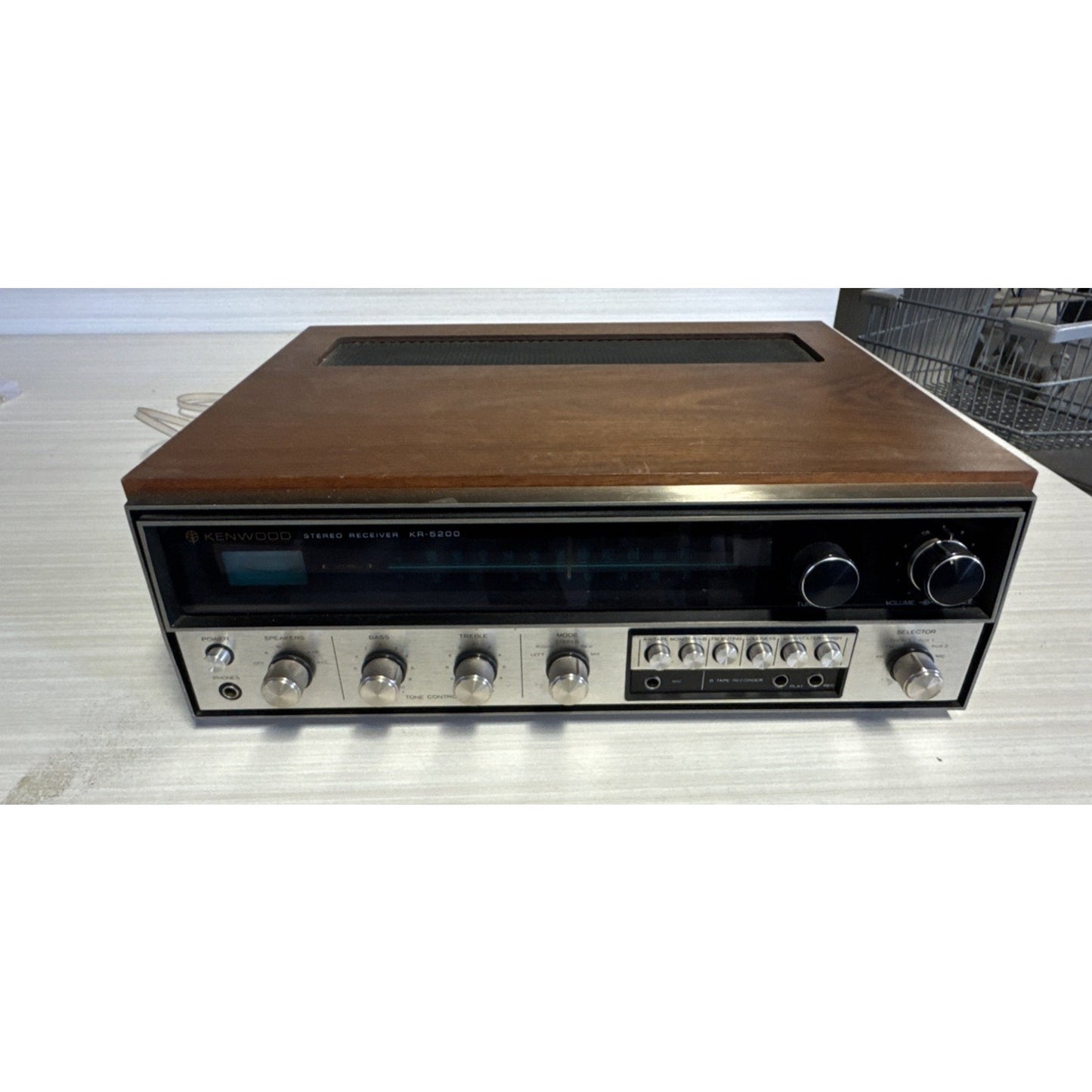Vintage Kenwood KR-5200 Stereo Receiver – Vintage 30WPC, Tested & Working