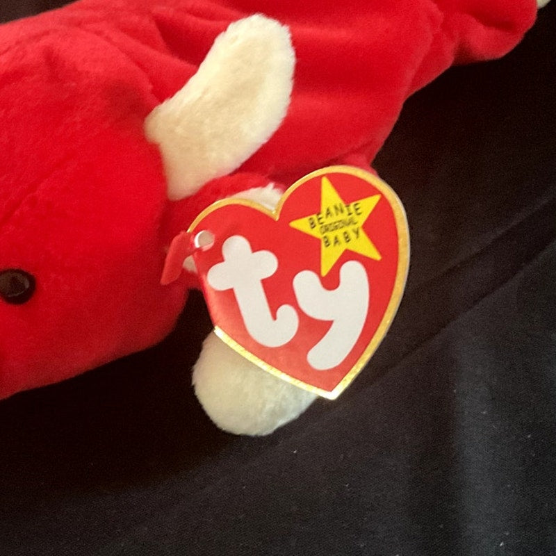 Vintage TY Beanie Baby - "Snort," 1995