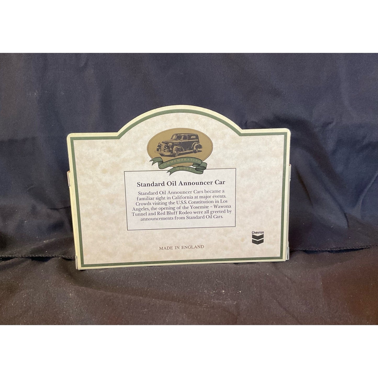 1995 Lledo Chevron Standard Oil Die-Cast Car