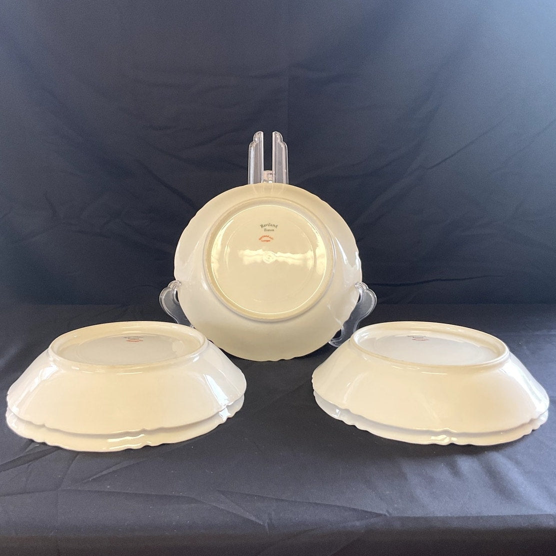 Haviland Limoges Soup Bowls circa 1889-1931 - Set of 5