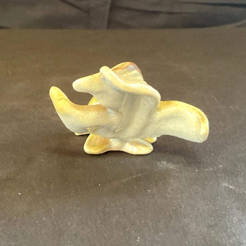 Vintage Goldfish Figurine Keramik