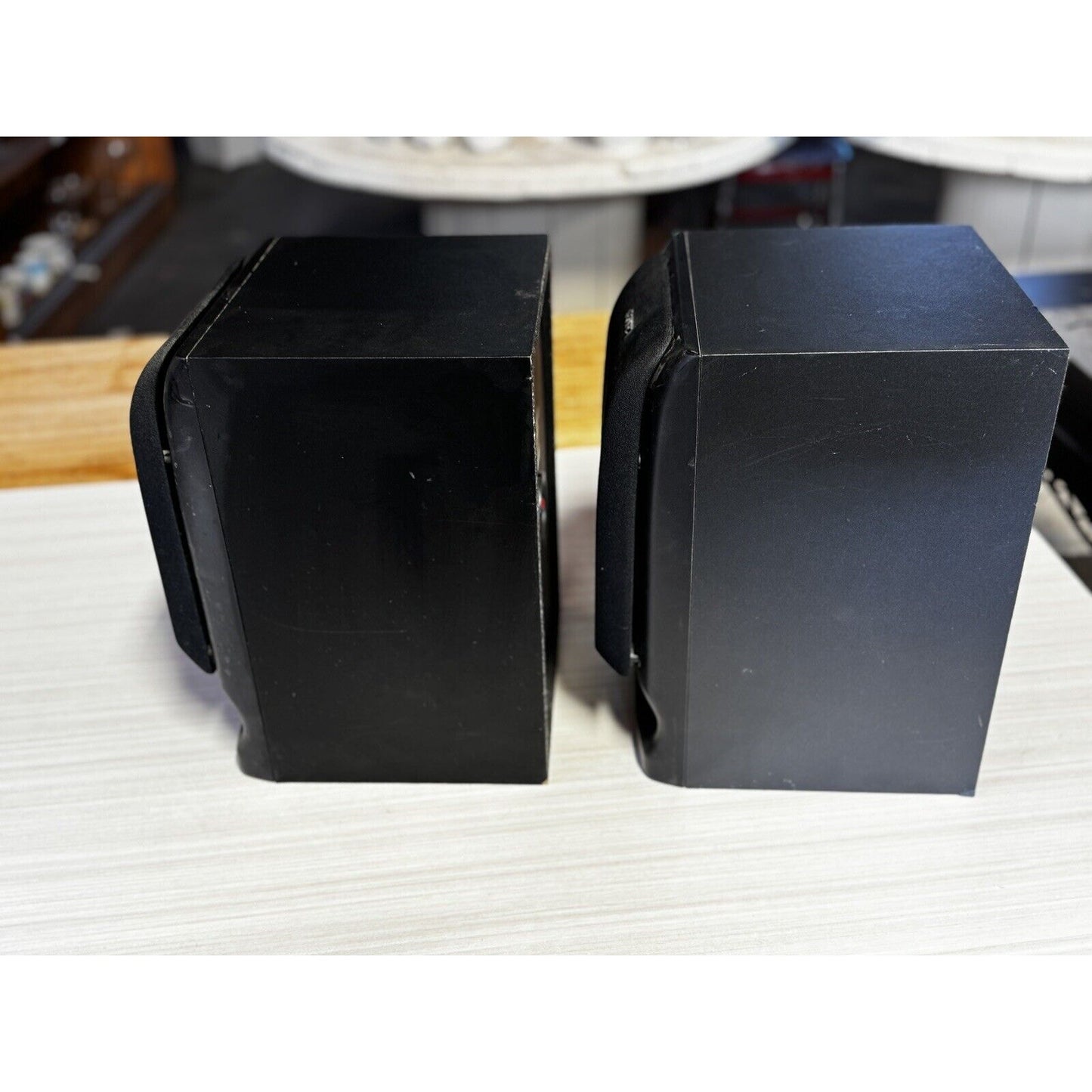 Sony SS-H605 3-way Bookshelf Speakers - One Pair - Black - TESTED