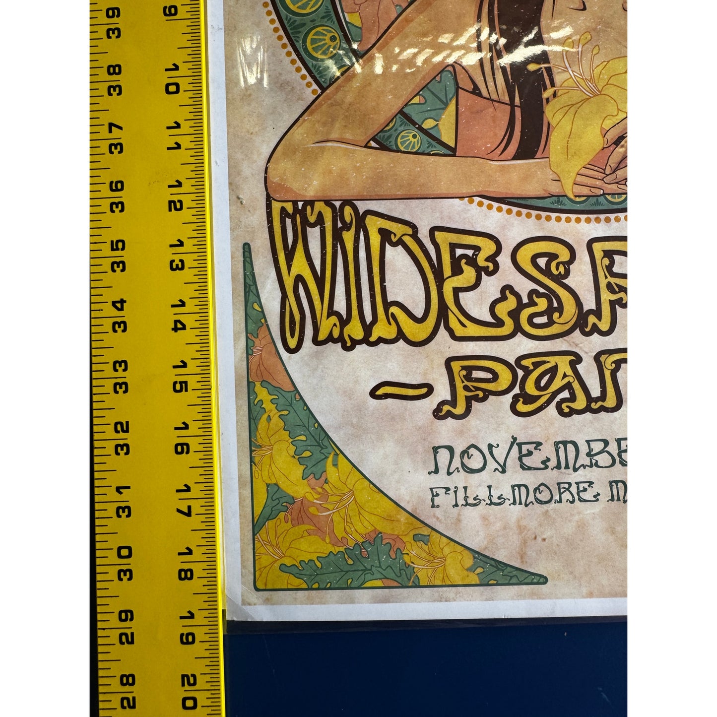 19"x13"-Widespread Panid-Filmore-11-05-13-Miami Beach-Chuck Sperry-Signed-Poster