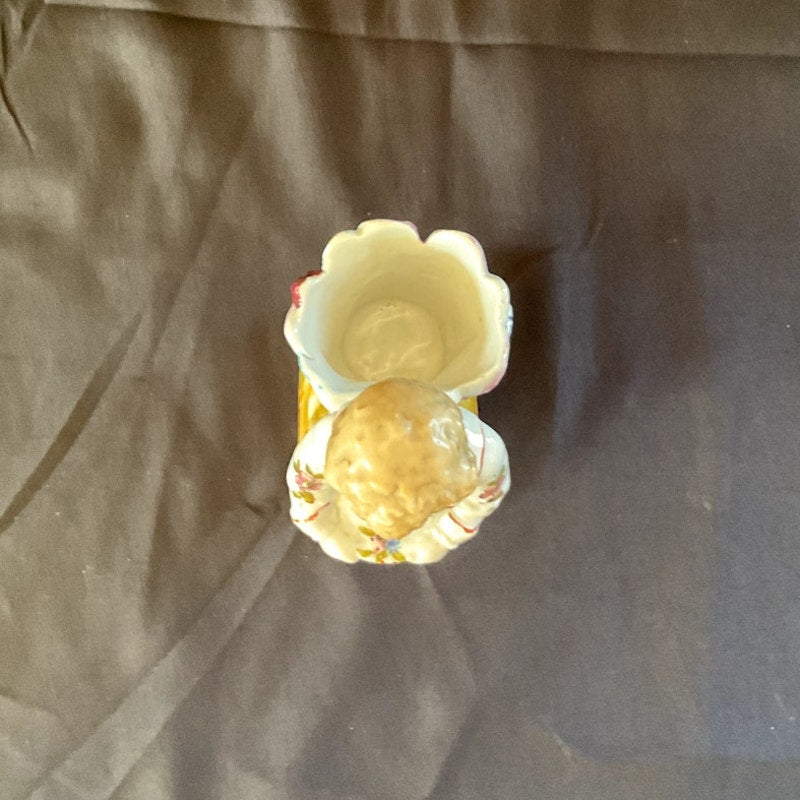 Antique Match Stricker Gathering Flowers circa 1870