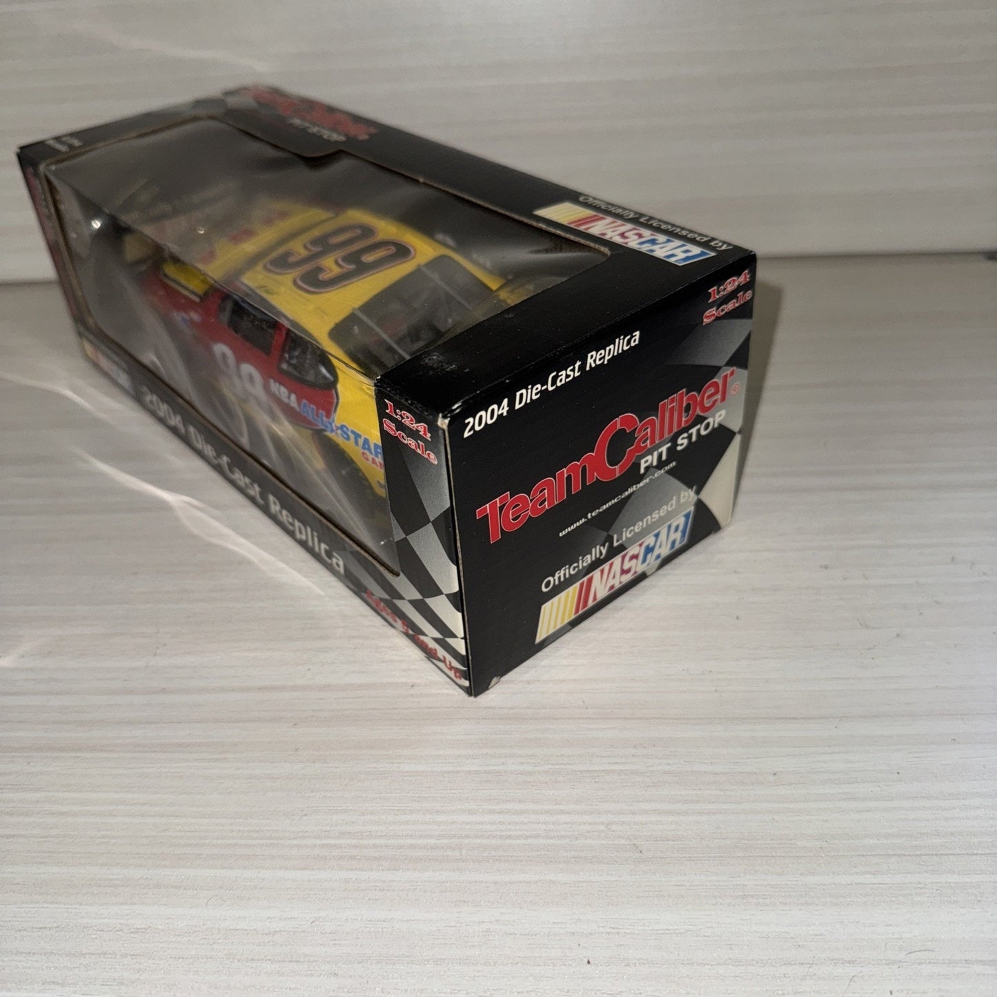 Jeff Burton #99 NBA All-Star 2004 Team Caliber 1:24 Diecast Pit Stop NIB