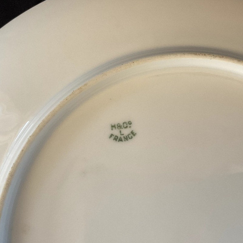 Antique Haviland & Co. French Limoges Porcelain Plate