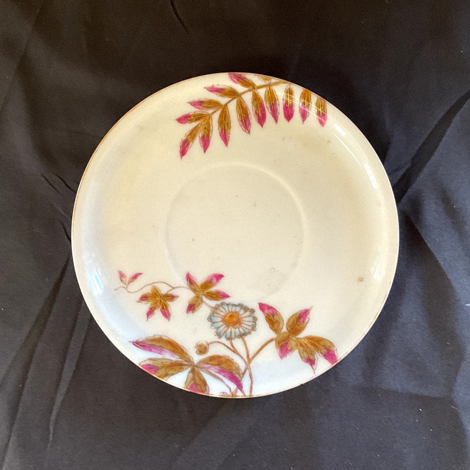 Rare Antique Limoges Bawo & Dotter Hand Painted Saucer